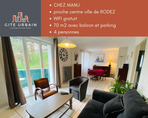 Chez Manu - Location saisonnière - Rodez