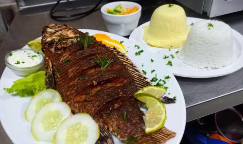 Ravintola, Elephant View Lodge in Paraa