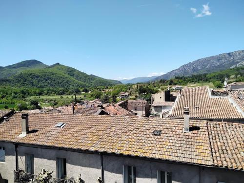 Studio cosy duplex dans château médiéval - Location saisonnière - Le Poujol-sur-Orb