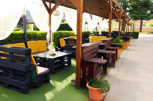 Zwembad, Hotel Santa Barbara in Andorra