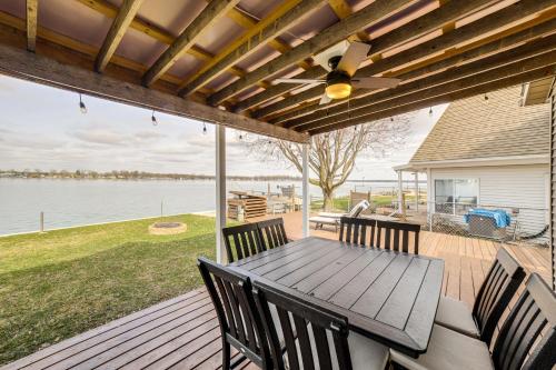 . Shelbyville Lakefront Home with Furnished Patio!