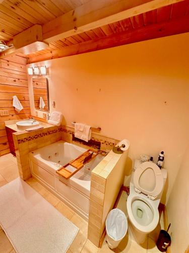 Bathroom, Big Bear Cabin in Painted Post (NY)