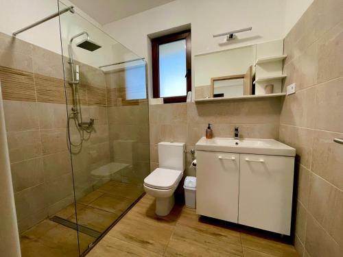 Bathroom, Tunder Farm in Zirc