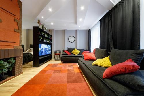 2 twin beds, 2 sofa beds