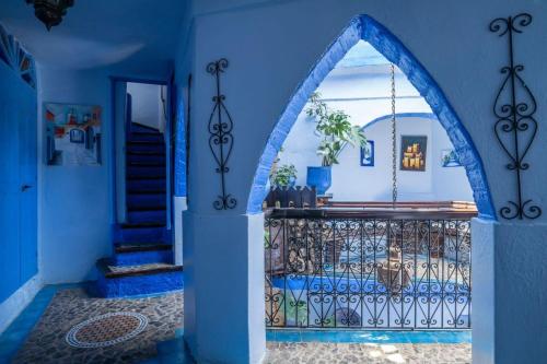Terraza/balcón, Hotel Molino Garden in Chefchaouen