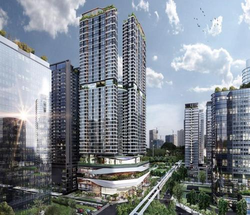 Apartments in Han Jardin Building next West Lake