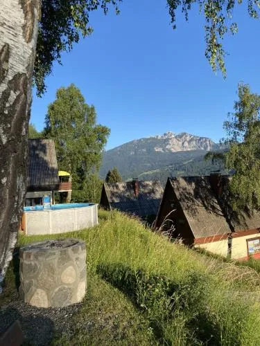 Das kleine Feriendorf in Jenig, Österreich