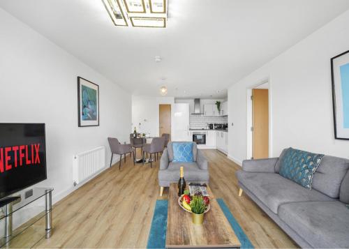 Stylish Two Bedroom Apartment - City Centre - Fast WiFi TOP RATED 306H, Birmingham (fotografie 7)