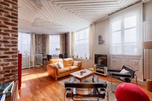 Spécial JO - Duplex Lumineux Clichy pour 8 - Location saisonnière - Clichy