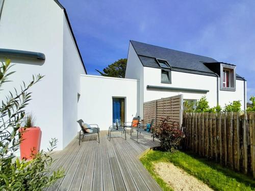 Maison 4 pièces avec jardin, à 850m de la plage à Carnac - 8 pers, Wifi, parking, classée 3* - FR-1-477-197 Maison 4 pièces avec jardin, à 850m de la plage à Carnac - 8 pers, Wifi, parking, classée 3* - FR-1-477-197