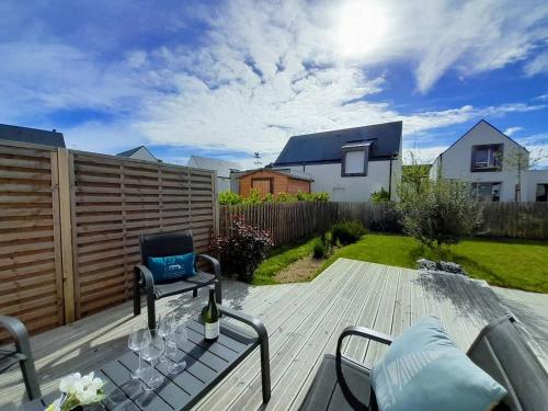 Maison 4 pièces avec jardin, à 850m de la plage à Carnac - 8 pers, Wifi, parking, classée 3* - FR-1-477-197 Maison 4 pièces avec jardin, à 850m de la plage à Carnac - 8 pers, Wifi, parking, classée 3* - FR-1-477-197