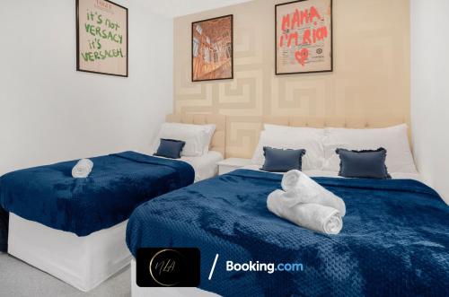 Modern City Centre Apartment 2 Bedroom 2 Bath Sleeps 6, Netflix And WiFi, Birmingham (photo 8)