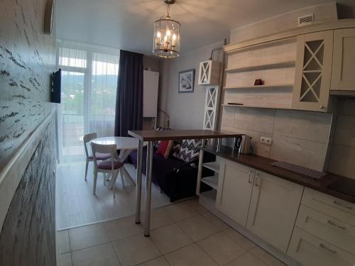 ห้องครัว, Apartmets Club Yaremche in ยาเรมเช