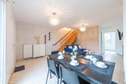 Disney à 10 min: Maison paisible 8P, Wifi, Parking - Location saisonnière - Chessy