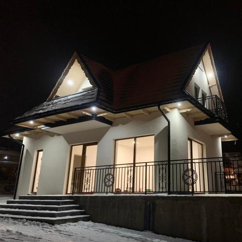 Viesnīcas āriene, Ski House Czarna Góra- apartament 50m od stoku narciarskiego (Ski House Czarna Gora- apartament 50m od stoku narciarskiego) in Čarna Gura