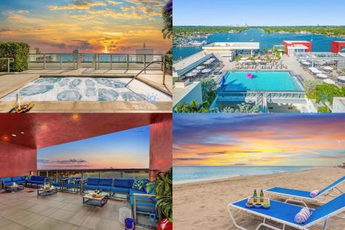 Beachfront Condo-ROOFTO POOL- 2 BEDROOMS 2 BR ! in Hollywood, USA