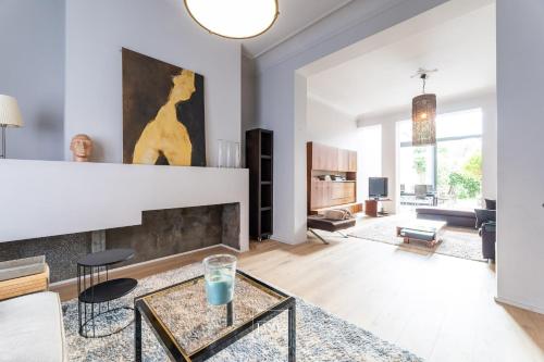 Rez/duplex 3 ch et jardin, Брюссель (фото 7)