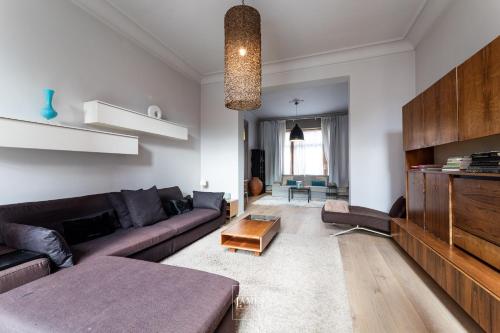 Rez/duplex 3 ch et jardin, Брюссель (фото 8)