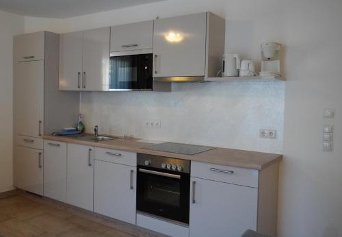 Konyha, Appartements Fritzhof in Aschau