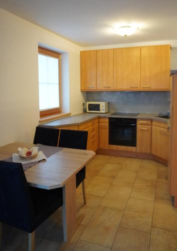 Konyha, Appartements Fritzhof in Aschau