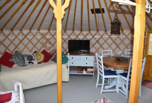 The Yurt in Cornish woods a Glamping experience, Penzance (foto 11)