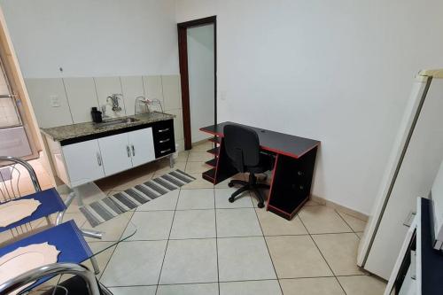 Studio com Varanda para Serra