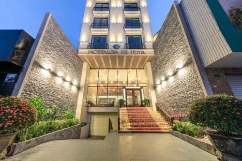 岘港 Nostalgia Boutique DS Hotel 酒店 泳池