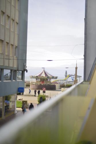 Eldorado, vue mer, terrasse, hypercentre Touquet