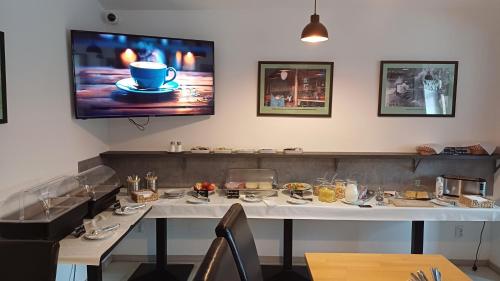 餐飲選擇, Penzion Zámeček (Penzion Zamecek) in 揚斯凱拉茲涅