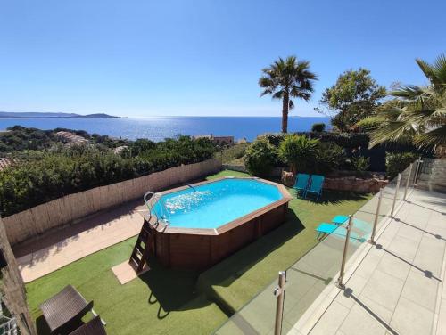 Magnifique villa avec superbe vue mer sur Agosta gîte à louer Les Hameaux de Porticcio