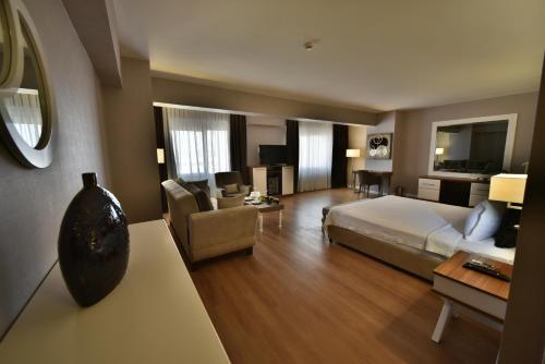 Suite, executive, spa bathtub