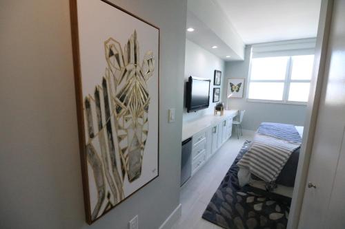 Renovated 21st Floor Private Unit located in Coconut Grove Hotel in Miami, USA