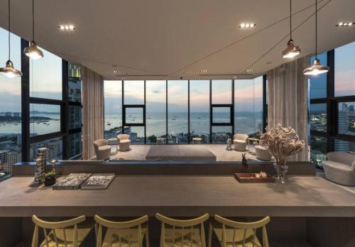 파타야 파타야 중부의 아파트먼트 (30m², 침실 1개, 프라이빗 욕실 1개) (The Base in Central Pattaya ) 4성급 게스트하우스 수영장