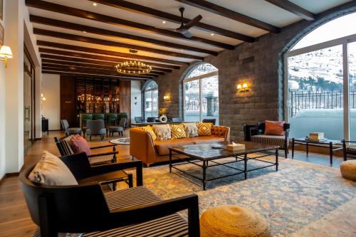 Pub/Lounge, Nivasana Manali -  A Luxury Boutique Hotel in Bahang