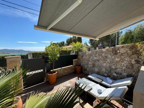 T2 vue mer avec jardinet / plage et port à pied - Location saisonnière - Sanary-sur-Mer