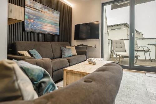 Apartment with Balcony room in Beach House Penthousewohnung Leuchtturm