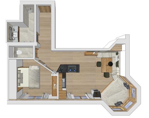 One-Bedroom Apartment