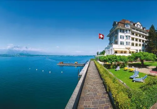 Hotel Restaurant Bellevue au Lac in Thun, Schweiz