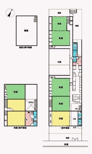 【日本の快適な古民家】ホイアンの宿 Room Type - Family Room