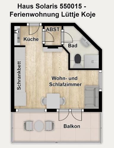 Haus Solaris - Ferienwohnung Lüttje Koje - image 2