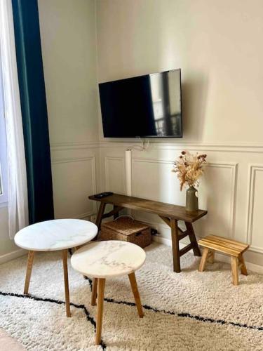 Appartement cozy pour découvrir Paris. Appartement cozy pour découvrir Paris.