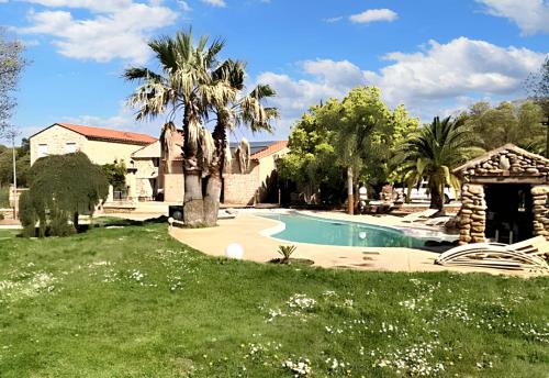 Villa de 5 chambres avec piscine privee jacuzzi et jardin clos a Laroque des Alberes - Location, gîte - Laroque-des-Albères