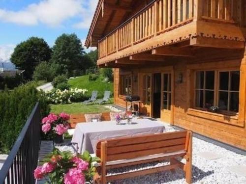 Nettes Ferienhaus in Gaisbichl mit Terrasse und Garten - Location saisonnière - Niedernsill