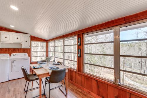Riverfront Blue Ridge Cabin with Private Beach! in Blue Ridge, USA