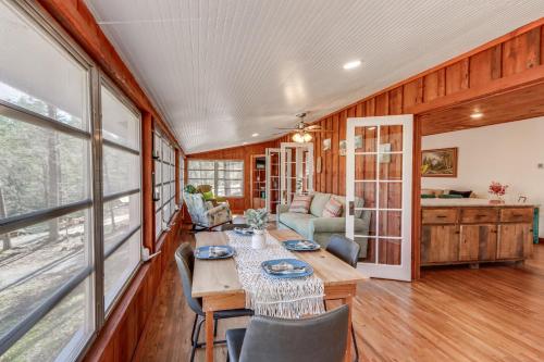 Riverfront Blue Ridge Cabin with Private Beach! in Blue Ridge, USA