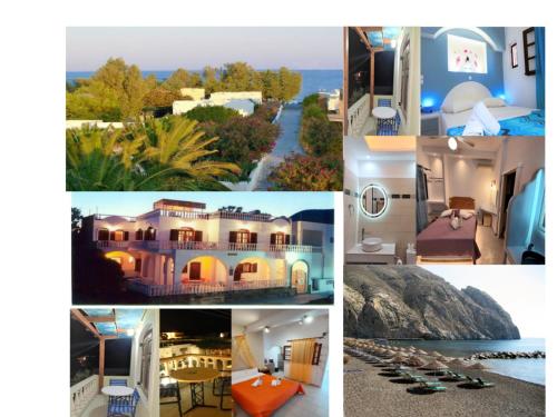Studios-Apartments-Rooms Evelina Beach Pension a breath away from the Black Beach offer private rooms&studios to suit every traveler's needs