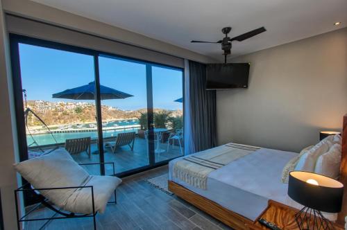 Kilátás, Nirú Ocean Suites by Binniguenda (Niru Ocean Suites by Binniguenda) in Santa Cruz Huatulco