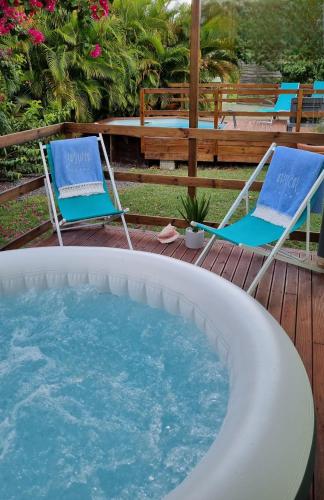 La Villa Rainbow & ses 2 Kabanes in Berard