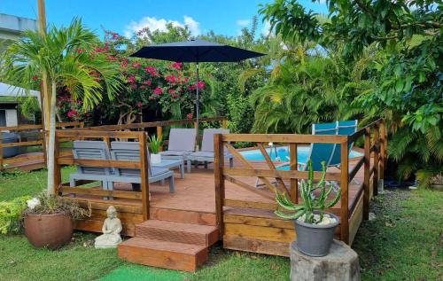 La Villa Rainbow & ses 2 Kabanes in Berard