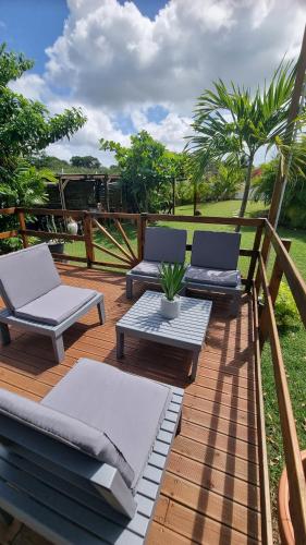 La Villa Rainbow & ses 2 Kabanes in Berard